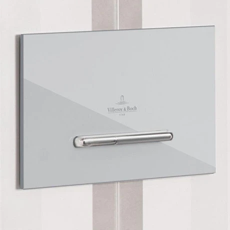 Villeroy and Boch ViConnect Chrome Dual Flush Plate - 92218061 3 Villeroy and Boch ViConnect Chrome Dual Flush Plate - 92218061