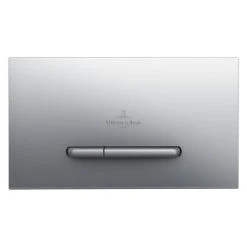 Villeroy and Boch ViConnect Brushed Chrome Dual Flush Plate - 92218069 5 Villeroy and Boch ViConnect Brushed Chrome Dual Flush Plate - 92218069 -FlushPro Shop 92218069 D1 460