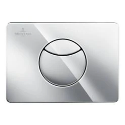 Villeroy and Boch ViConnect Chrome Dual Flush Plate - 92248561 5 Villeroy and Boch ViConnect Chrome Dual Flush Plate - 92248561 -FlushPro Shop 92248561 D1 460