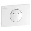 Villeroy and Boch ViConnect White Dual Flush Plate - 92248568 2 Villeroy and Boch ViConnect White Dual Flush Plate - 92248568 -FlushPro Shop 92248568 P