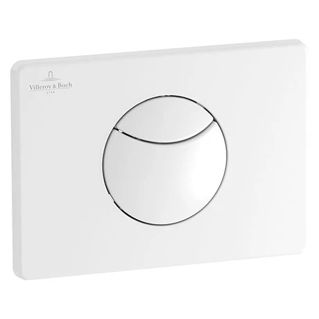 Villeroy and Boch ViConnect White Dual Flush Plate - 92248568 3 Villeroy and Boch ViConnect White Dual Flush Plate - 92248568