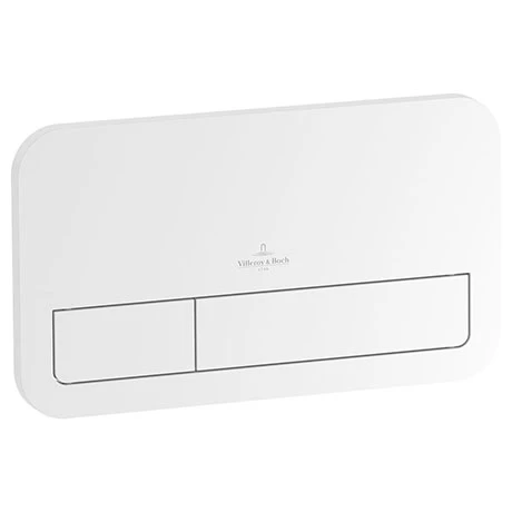 Villeroy and Boch ViConnect White Dual Flush Plate - 92249068 3 Villeroy and Boch ViConnect White Dual Flush Plate - 92249068