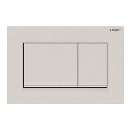Geberit Sigma30 Dual Flush Plate - Matt White - 115883011 3 Geberit Sigma30 Dual Flush Plate - Matt White - 115883011