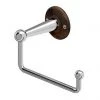 Burlington Toilet Roll Holder without Cover - Walnut - A16WAL -FlushPro Shop A16WAL P