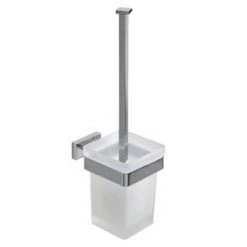 Inda Lea Wall Mounted Toilet Brush & Holder - A18140CR21