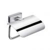 Inda - Lea Toilet Roll Holder with Cover - A18260CR -FlushPro Shop A1926A PN