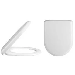 Alaska Luxury D-Shaped Soft Close Top-Fixing Toilet Seat - AL02