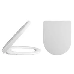 Alaska Luxury D Shaped Toilet Seat Square Edge - AL07