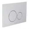 BagnoDesign Aquaeco Chrome Dual Flush Plate with Round Buttons -FlushPro Shop AQE K5230 K ESG2 P