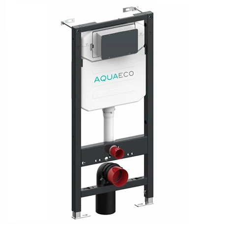 BagnoDesign Aquaeco Universal Framed Concealed Cistern For Wall Hung WC 3 BagnoDesign Aquaeco Universal Framed Concealed Cistern For Wall Hung WC