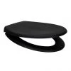 Arezzo Matt Black Soft Close Toilet Seat 2 Arezzo Matt Black Soft Close Toilet Seat -FlushPro Shop AZ BLK TS p