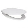 Arezzo Matt White Soft Close Toilet Seat
