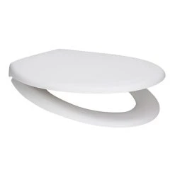 Arezzo Matt White Soft Close Toilet Seat