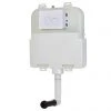 Arezzo Compact Concealed Cistern with White Flush Plate - Round Buttons -FlushPro Shop AZCCWHIR n p