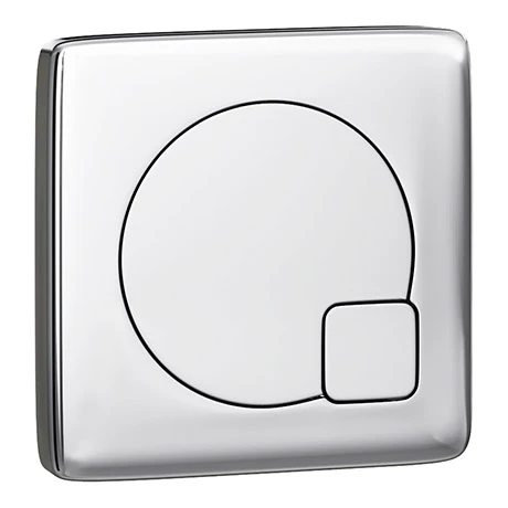 Arezzo Modern Chrome Square Flush Plate - 70 x 70mm 2 Arezzo Modern Chrome Square Flush Plate - 70 x 70mm