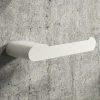 Arezzo Matt White Toilet Roll Holder