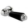 Bayswater Black Ceramic WC Lever Handle