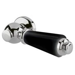 Bayswater Black Ceramic WC Lever Handle