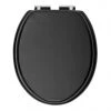 Heritage - Soft Close Toilet Seat - Various Colour Options -FlushPro Shop BLK101S P