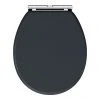 Chatsworth Graphite Soft Close Toilet Seat 1 Chatsworth Graphite Soft Close Toilet Seat -FlushPro Shop BLKCHATTS NP