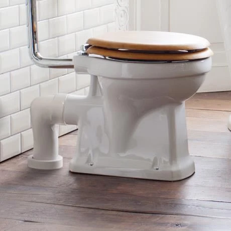 Burlington Ceramic Trap for Converting P-Trap Pans to S-Trap - C26 5 Burlington Ceramic Trap for Converting P-Trap Pans to S-Trap - C26 - Image 3