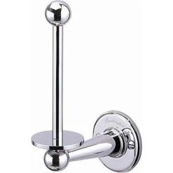 Burlington Chrome Spare Toilet Roll Holder - A6CHR