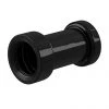 Burlington Jet Black Ceramic Straight Pan Connector - C29-JET -FlushPro Shop C29 JET P