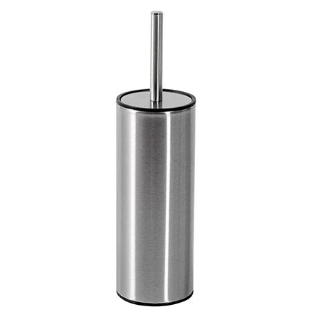 Cruze Brushed Steel Toilet Brush & Holder 3 Cruze Brushed Steel Toilet Brush & Holder