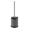 Cruze Grey Freestanding Toilet Brush & Holder