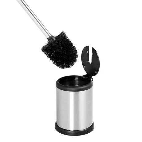 Cruze Polished Steel Freestanding Toilet Brush & Holder 4 Cruze Polished Steel Freestanding Toilet Brush & Holder - Image 2