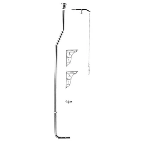 Ideal Standard Waverley High Level Flushpipe Kit Chrome - U1455AA 3 Ideal Standard Waverley High Level Flushpipe Kit Chrome - U1455AA