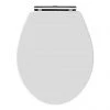 Carlton White Wooden Soft Close Toilet Seat 1 Carlton White Wooden Soft Close Toilet Seat -FlushPro Shop CTS199 p