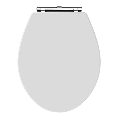 Carlton White Wooden Soft Close Toilet Seat 3 Carlton White Wooden Soft Close Toilet Seat