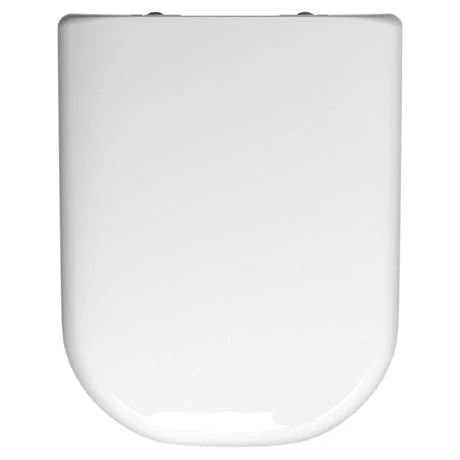 Twyford E500 Round Top Fix Toilet Seat and Cover 3 Twyford E500 Round Top Fix Toilet Seat and Cover