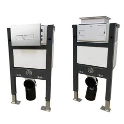 Compact Toilet Fixing Frame with Dual Flush Cistern -FlushPro Shop EVO702 FP detail6 460