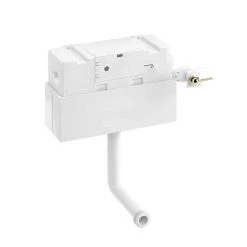 Burlington Riviera Concealed Cistern with Gold Flush Lever