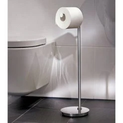 Smedbo Outline Lite Round Freestanding Toilet Roll Holder - FK606 5 Smedbo Outline Lite Round Freestanding Toilet Roll Holder - FK606 -FlushPro Shop FK606 D1 460