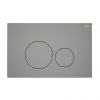 RAK Ecofix Matt Grey Dual Flush Plate with Round Buttons 1 RAK Ecofix Matt Grey Dual Flush Plate with Round Buttons -FlushPro Shop FSRAKPPL003503 P