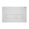 RAK Ecofix Matt White Dual Flush Plate with Rectangular Buttons 1 RAK Ecofix Matt White Dual Flush Plate with Rectangular Buttons -FlushPro Shop FSRAKPPL006500 P