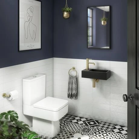 Arezzo Industrial Style Brushed Brass Toilet Roll Holder 6 Arezzo Industrial Style Brushed Brass Toilet Roll Holder - Image 4