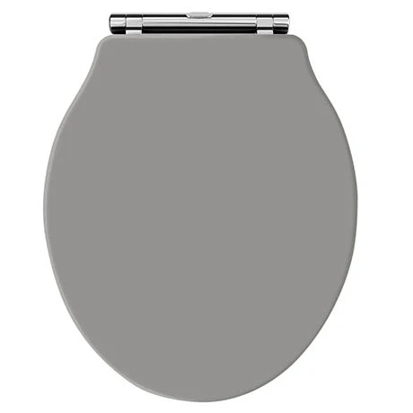 Old London Storm Grey Wooden Soft Close Seat For Chancery Toilets - LOS298 3 Old London Storm Grey Wooden Soft Close Seat For Chancery Toilets - LOS298