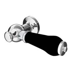 Chatsworth Luxury Black Ceramic Cistern Lever Handle