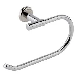 Modern Chrome Magnetic Toilet Roll Holder for Radiators
