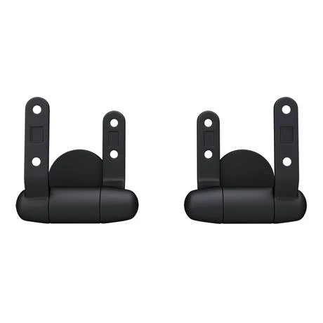 Toreno High Gloss White MDF Bottom Fixing Toilet Seat Matt Black Hinges 6 Toreno High Gloss White MDF Bottom Fixing Toilet Seat Matt Black Hinges - Image 4