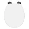 Toreno High Gloss White MDF Bottom Fixing Toilet Seat Matt Black Hinges -FlushPro Shop MSC020 N MB lrg1 670