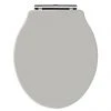 Old London - Stone Grey Soft Close Toilet Seat (For Chancery Toilets) - NLS498