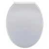 Standard Soft Close Toilet Seat - White 1 Standard Soft Close Toilet Seat - White -FlushPro Shop Oxford Slow Close Toilet Seat White Medium