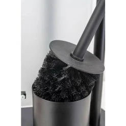 Croydex Matt Black & Bamboo Multi-Function Toilet Butler - PA810021 -FlushPro Shop PA810021 D3 460 1