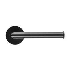 Croydex Black Epsom Flexi-Fix Toilet Roll Holder - QM481121 9 Croydex Black Epsom Flexi-Fix Toilet Roll Holder - QM481121 -FlushPro Shop QM481121 D2 460