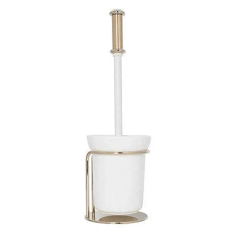 Croydex Grosvenor Flexi-Fix Toilet Brush & Holder - Gold - QM702403 3 Croydex Grosvenor Flexi-Fix Toilet Brush & Holder - Gold - QM702403